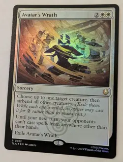 Avatar's Wrath x1, Foil, NM, Avatar: The Last Airbender #12 - Image 3