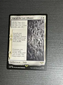 MTG The Lord of the Rings 0036 War of the Last Alliance Rare - Image 1