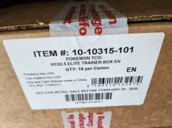 Pokemon TCG Ascended Heroes ELITE TRAINER BOX CASE Factory Sealed 10x ETB Boxes - Image 1