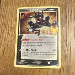 Pokemon Greninja Star Promo Holo 130 HP Mist Slash Shadow Knife SWSH144 - Image 1
