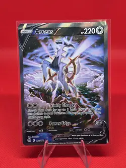 Pokemon TCG Arceus V (Alternate Full Art) 166/172 Swsh09: Brilliant Stars Holo - Image 1