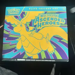 Pokemon TCG: Mega Evolution Ascended Heroes Pokemon Center Elite Trainer Box ETB - Image 1