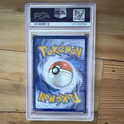 Pokemon N's Reshiram Illustration Rare Holo Box Topper 167/159 PSA 8 - Image 2