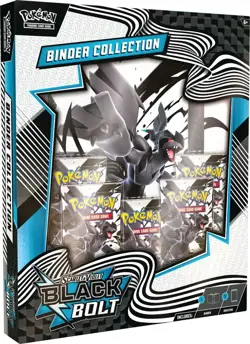 Pokemon TCG: Scarlet & Violet 10.5 Black Bolt Binder Collection Box NEW/SEALED - Image 2