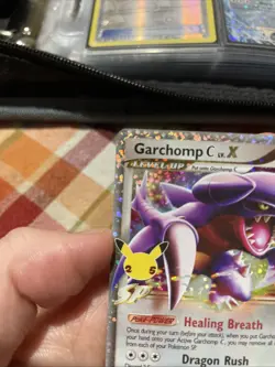 Pokemon TCG Garchomp C LV. X Holo Card 145/147 Celebrations Classic Collection - Image 2