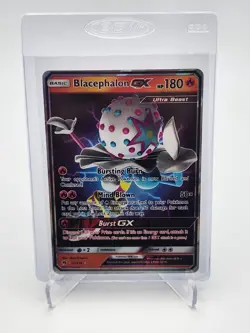 2018 Pokemon Blacephalon GX Ultra Rare SM Lost Thunder 52/214 LP TCG - Image 1