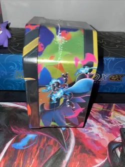 Pokemon TCG Mega Charizard Y EX Tin Sealed In Hand - Image 3