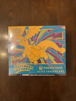 Ascended Heroes Pokemon Center Exclusive ETB Elite Trainer Box SEALED - Image 1