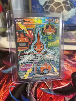 Rotom Ex 126/094 Secret Illustration Rare Phantasmal Flames Pokemon TCG - MINT - Image 1