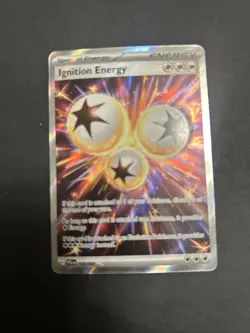Pokemon TCG – Ignition Energy 124/094 – Phantasmal Flames – Secret Rare – NM/M - Image 2