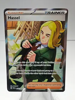 Pokemon Hassel 205/167 Twilight Masquerade Ultra Rare Full Art Holo - Image 1