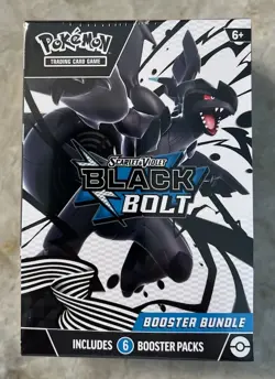 Pokemon TCG: Scarlet & Violet Black Bolt Factory Sealed Booster Bundle Box - Image 1