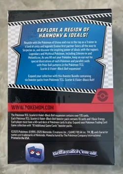 Pokemon TCG: Scarlet & Violet Black Bolt Factory Sealed Booster Bundle Box - Image 2