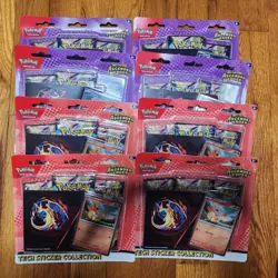 8x Ascended Heroes Tech Sticker Collection Charmander/Gastly Pokemon TCG - Image 1
