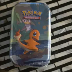 2019 Pokemon Kanto Friends Sealed Charmander & Squirtle Mini Tin Sun & Moon, X&Y - Image 1