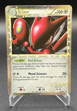 Pokemon Scizor 84/90 - HGSS Undaunted - Holo Rare Prime - English - LP - Image 1
