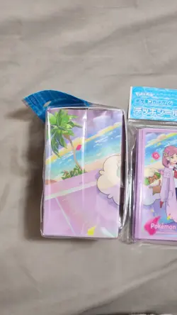 Pokemon Lacey Granbull Deck Box & Sleeves Scarlet & Violet ships immediately - Image 5