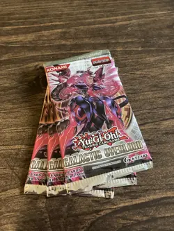 Yu-Gi-Oh! Galactic Overlord 1st Edition Booster Pack (3 Pack Lot) Sealed/Mint - Image 1