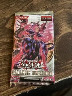 Yu-Gi-Oh! 2012 Galactic Overlord 1st Edition Booster Pack Sealed/Mint - Image 3
