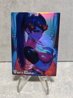 Widowmaker Trading Card Waifu Goddess Story Anime Girl holo Karte Manga Full - Image 1