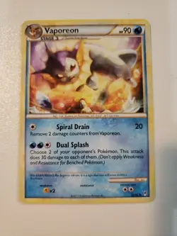 Vaporeon - 52/95 - Pokemon Call of Legends Non-Holo Card LP - Image 1