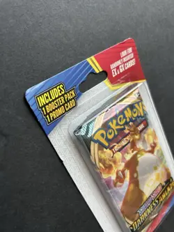 Pokemon Sword & Shield D/A Booster Pack with PROMO CARD MJ Blister New Unopened - Image 4