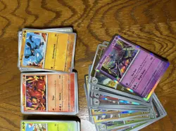 Pokemon Mega Evolution Bulk Lot Includes Holos, Reverse Holos and Base 100 Cards - Image 4