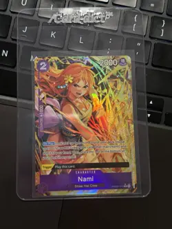 Nami Parallel Alt Art English PRB02-012 The Best Vol. 2 One Piece Card NM - Image 1