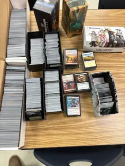 9000 MTG Cards Bulk Lot Rares, Foils, Uncommons - Image 1