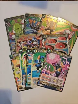 Ginyu Force 11 Card Lot From Dragonball Super Masters Fearsome Rivals, Brand New - Image 1