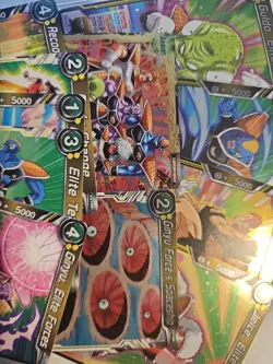 Ginyu Force 11 Card Lot From Dragonball Super Masters Fearsome Rivals, Brand New - Image 3