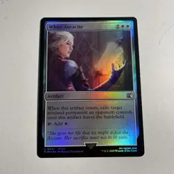 MTG Magic the Gathering White Auracite (41/764) Final Fantasy NM FOIL - Image 1