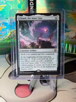 MTG Magic The Gathering Commander Lorwyn Eclipsed Chimil, the Inner Sun mythic - Image 1