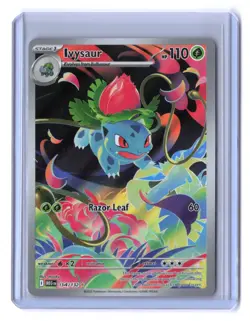 Ivysaur 134/132 Illustration Rare Pokemon Mega Evolution Full Art English TCG - Image 1