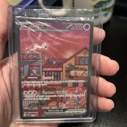 Mew ex SVP 053 Pokemon TCG Scarlet Violet 151 Black Star Promo Full Art SEALED - Image 1