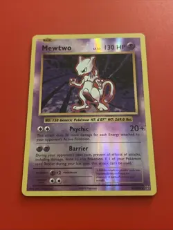 Pokemon TCG Mewtwo 51/108 Reverse Holo Ultra Rare XY Evolutions NM/LP - Image 1