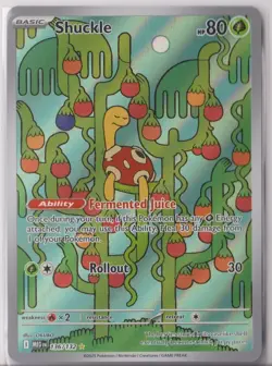 Pokemon - Shuckle 136/132 Me01: Mega Evolution Holo - Image 1