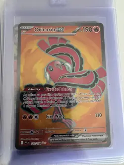 2025 Pokemon Phantasmal Flames Oricorio ex 110/094 Ultra Rare Full Art NM - Image 1