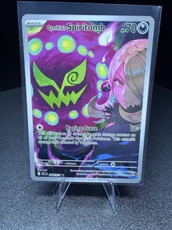 Pokemon Ascended Heroes - Cynthia’s Spiritomb 244/217 Illustration Rare English - Image 1