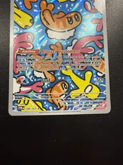 Tatsugiri 186/167 SV06: Twilight Masquerade Illustration Rare Holo Pokemon - Image 2
