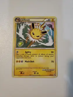 Jolteon 45/95 Uncommon Call of Legends HGSS Pokemon TCG - LP - Image 1