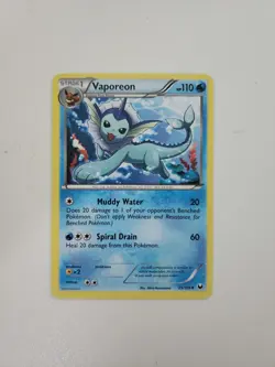 Vaporeon 25/108 - Pokemon Dark Explorers - MP - Image 1
