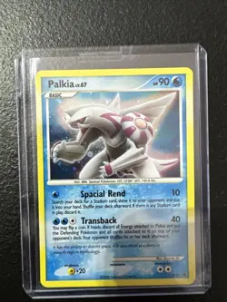 Pokemon TCG Palkia DP Black Star Promotional DP27 Holo Promo - Image 1