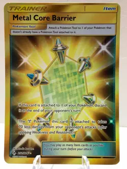 Pokemon Metal Core Barrier 232/214 Unbroken Bonds Sun & Moon SECRET RARE - Image 2
