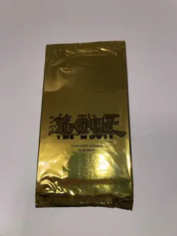 YuGiOh The Movie 2004 Gold Promo Booster Pack Factory Sealed - lot 1 - Image 3