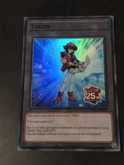 Yu-Gi-Oh ! - Token Jaden Rage Of The Abyss - TKN5-EN012 - Super Rare - Image 1