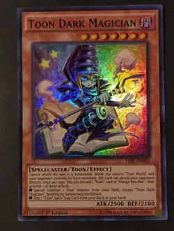Yu-Gi-Oh ! - Toon Dark Magician - TDIL-EN032 - Super Rare - Image 1