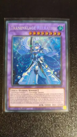 Yu-Gi-Oh! Tranenklage Rulkallos | DABL-DE039 | German | 1st | Secret Rare | NM - Image 1