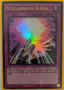YuGiOh Stellarnova Alpha Ultra Rare 1st Edition MP15-EN113 - Image 1