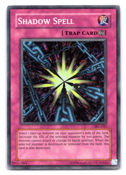 Shadow Spell - SKE-041 - Super Rare Yugioh - Image 1